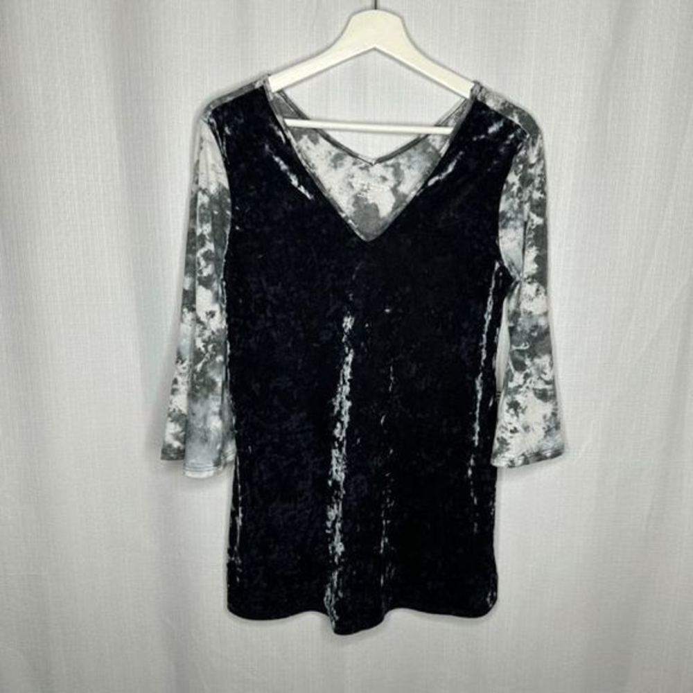 Soft Surroundings Velvet Mini‎ Dress